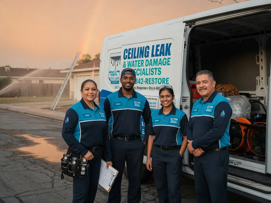 Ceiling Leak Cleanup company in Bowlegs, OK